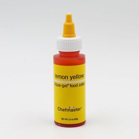 Lemon Yellow ChefMaster Liqua-Gel(2.3oz)