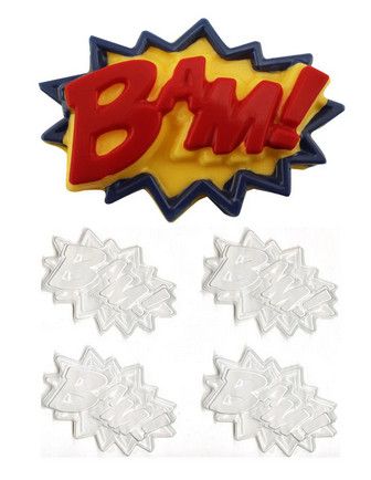 BAM SUPERHERO LINGO Chocolate Mold