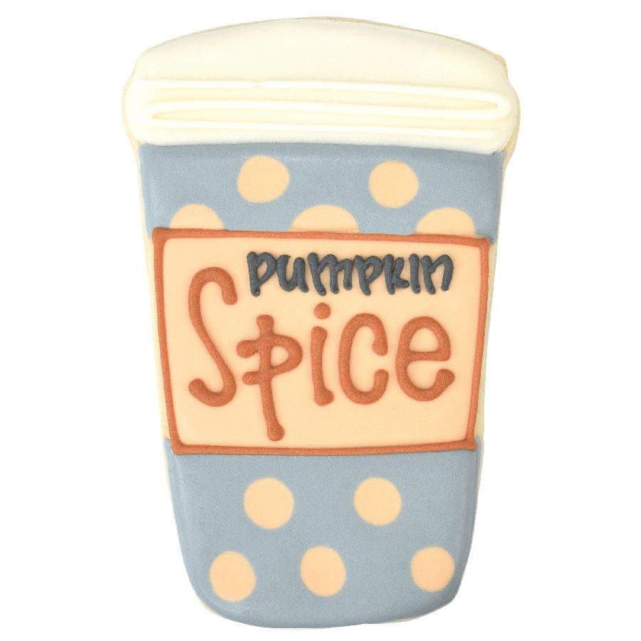 Travel Coffee Cup Cookie Cutter (4")