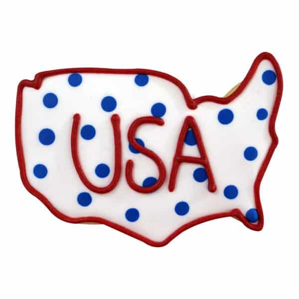 USA Map Cookie Cutter (3.25")