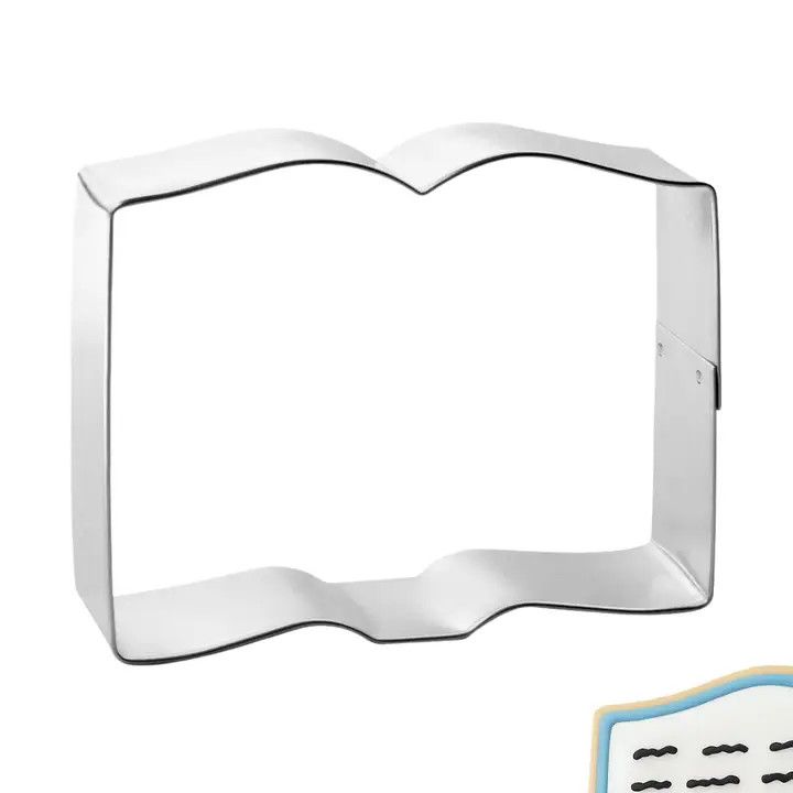 Open Book Cookie Cutter (3.75")