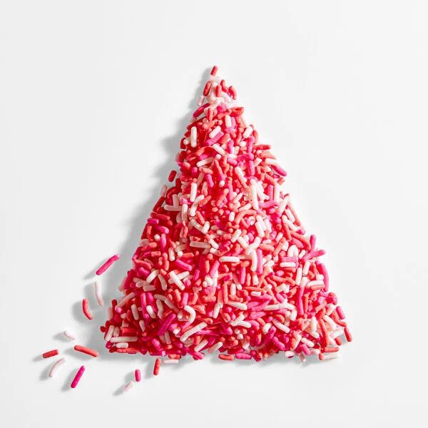 Valentine Sprinkle Mix (pink, red &amp; white jimmies)