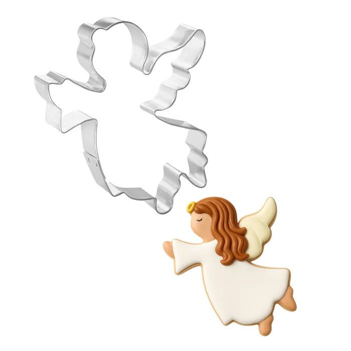Flying Angel Cookie Cutter (4.25")