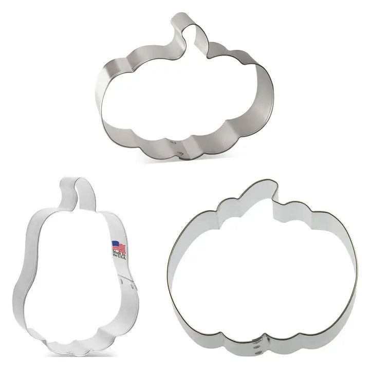 Pumpkin Cookie Cutter Set, 3 pc