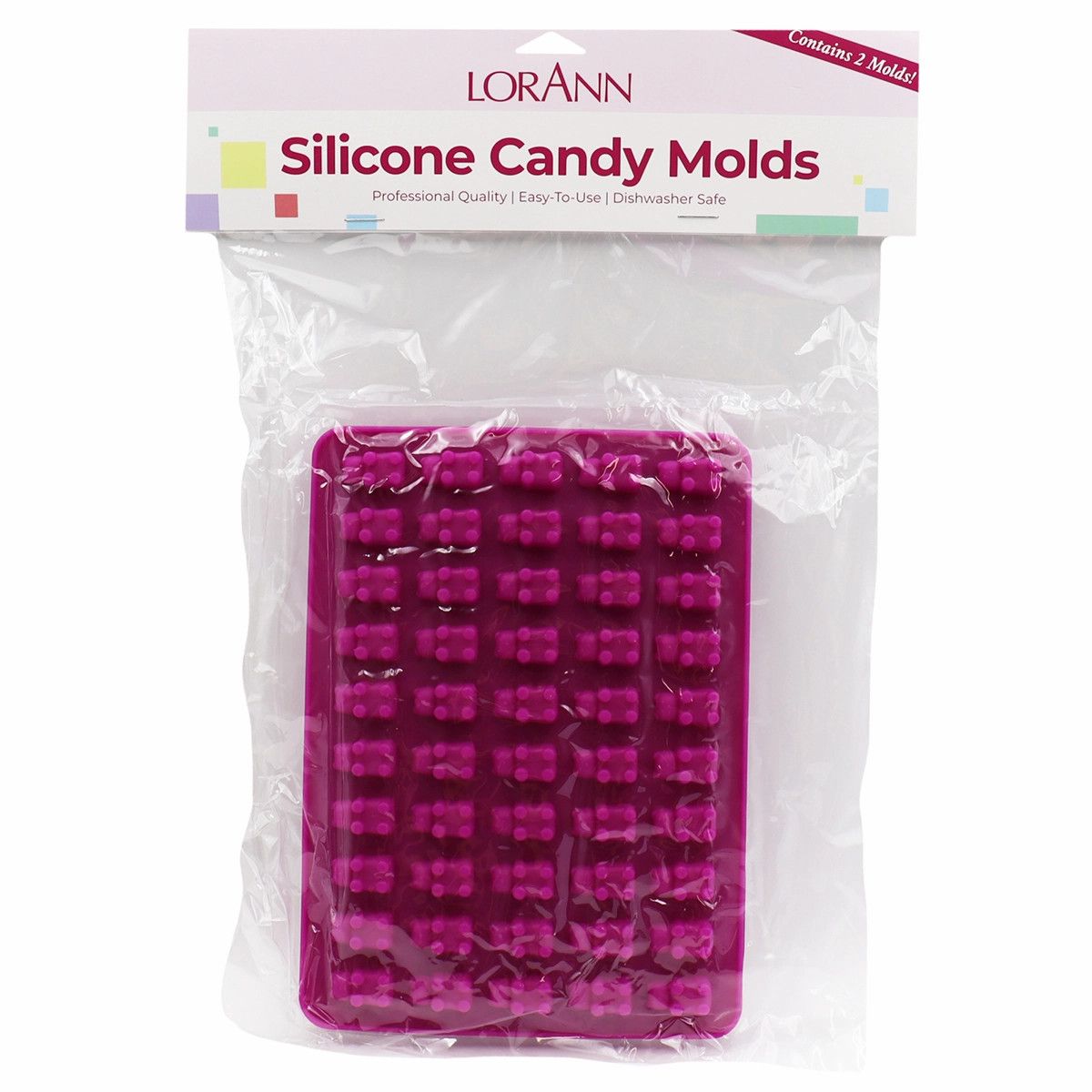 SILICONE GUMMY BEAR MOLD 2 Pack