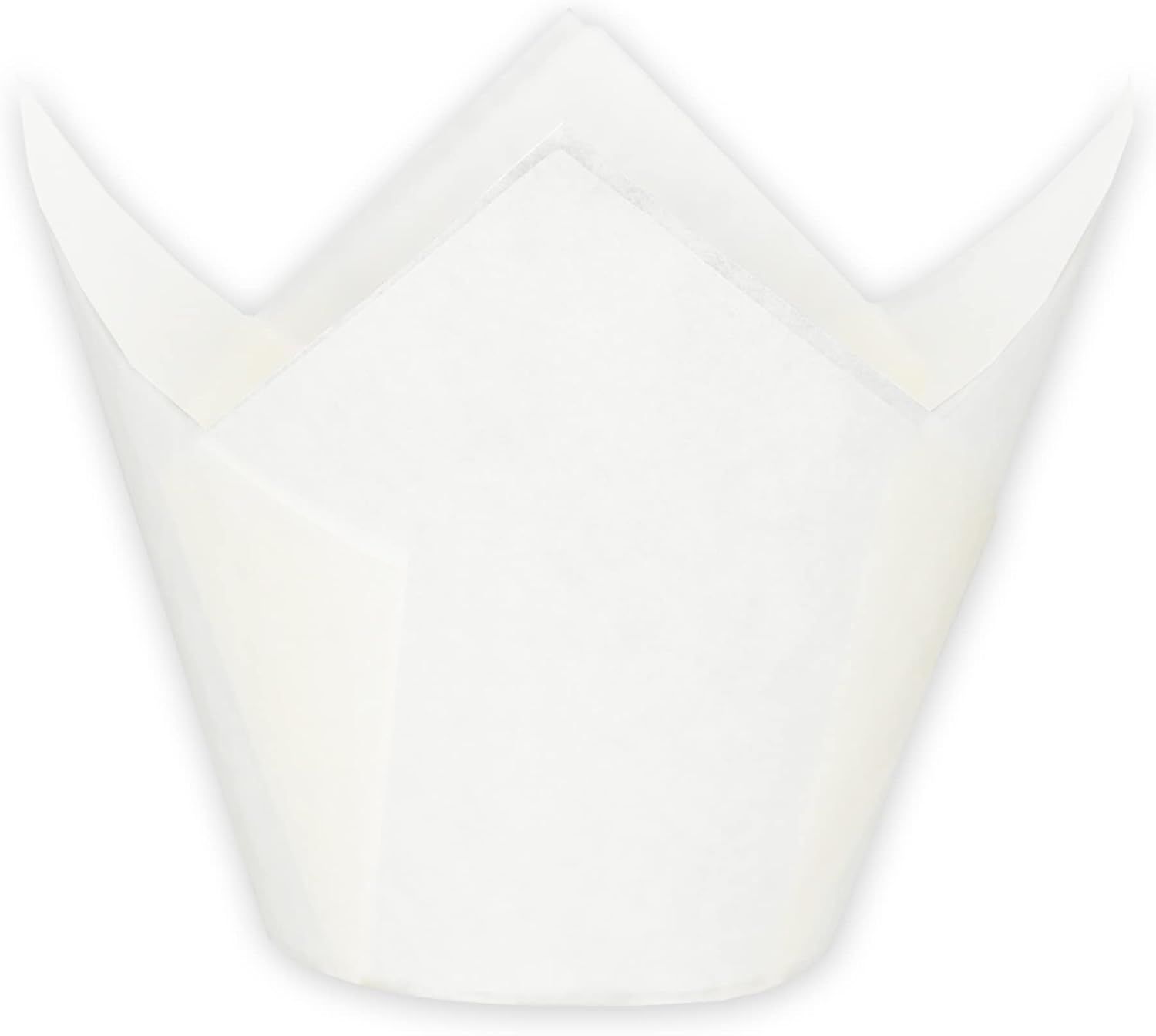 Jumbo Tulip Baking Cups - White - (12 Count)