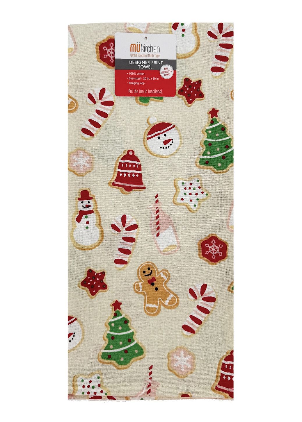 Designer Print Towel (Sugar Cookies)