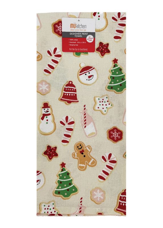 Designer Print Towel (Sugar Cookies)
