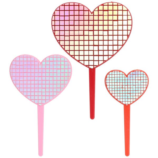 Deco Disco Hearts (set of 3)