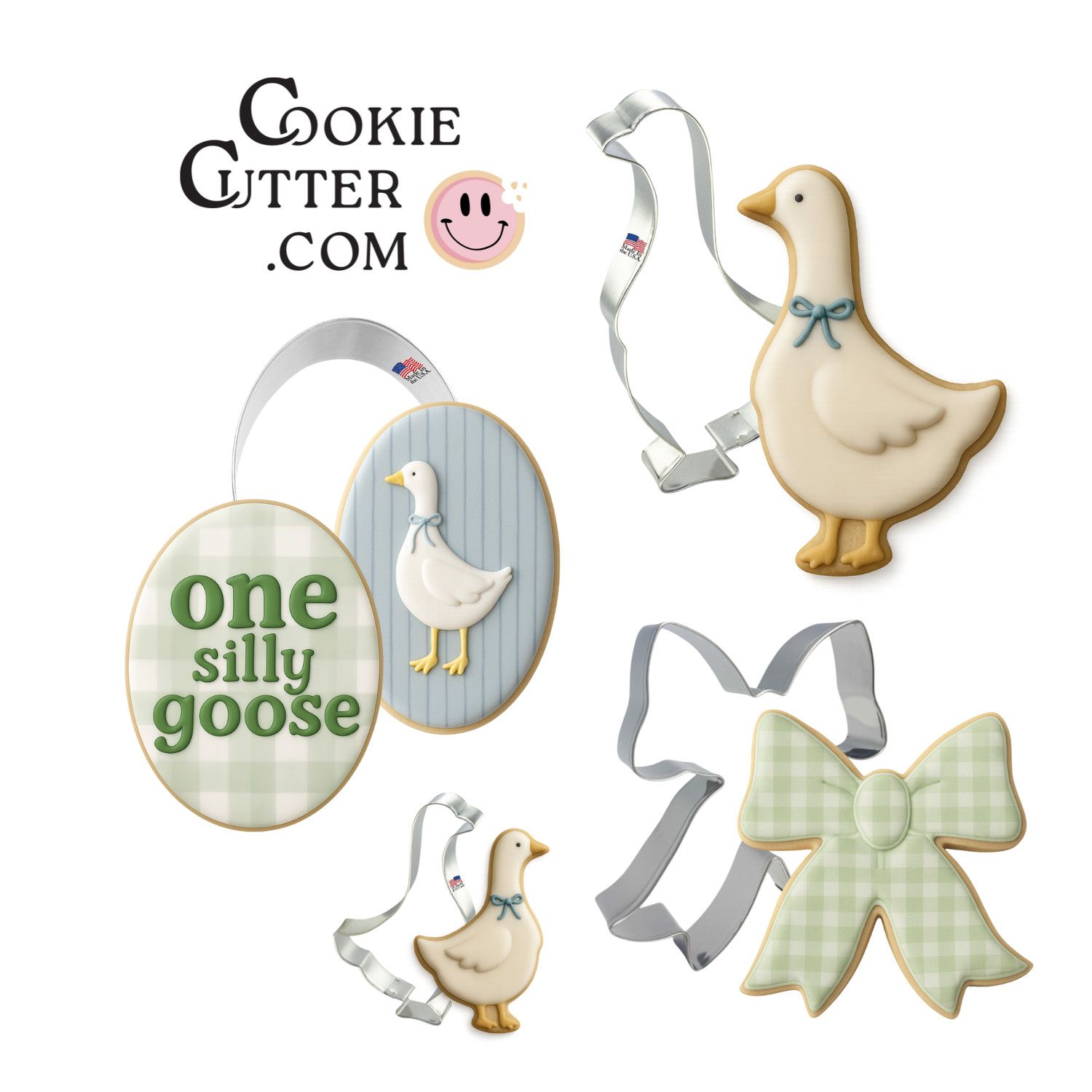 Silly Goose Cookie Cutter Set(4 pc)