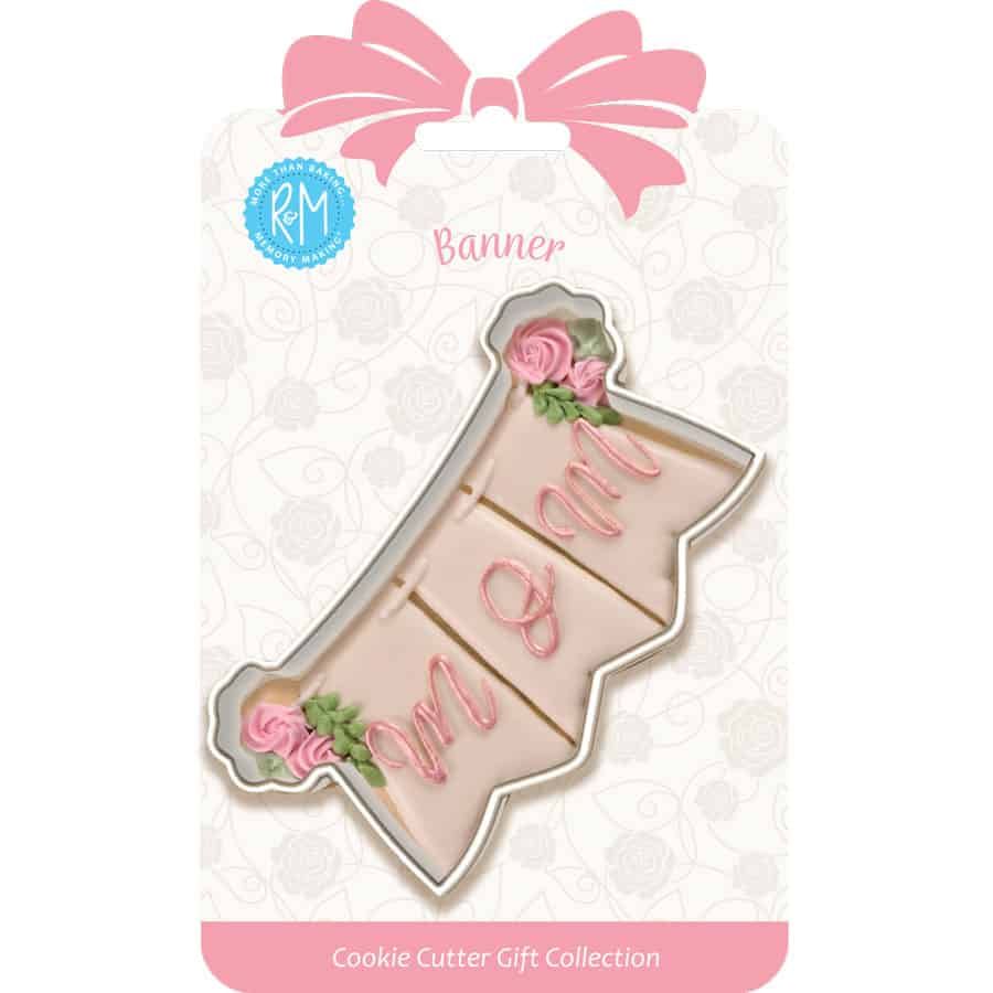 Banner Cookie Cutter (3.875")