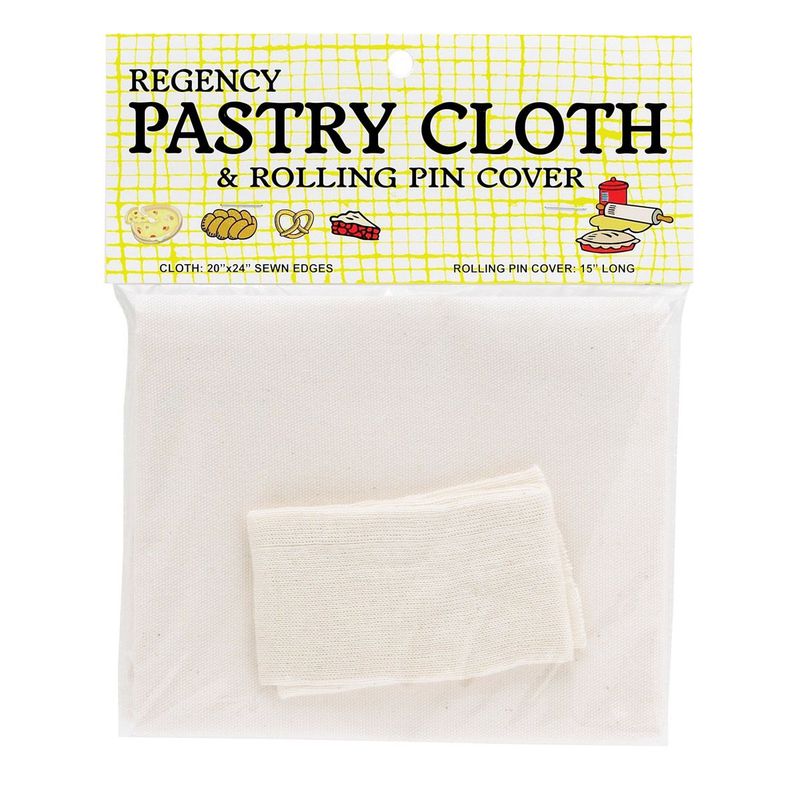 Pastry Cloth and Rolling Pin Cover Set