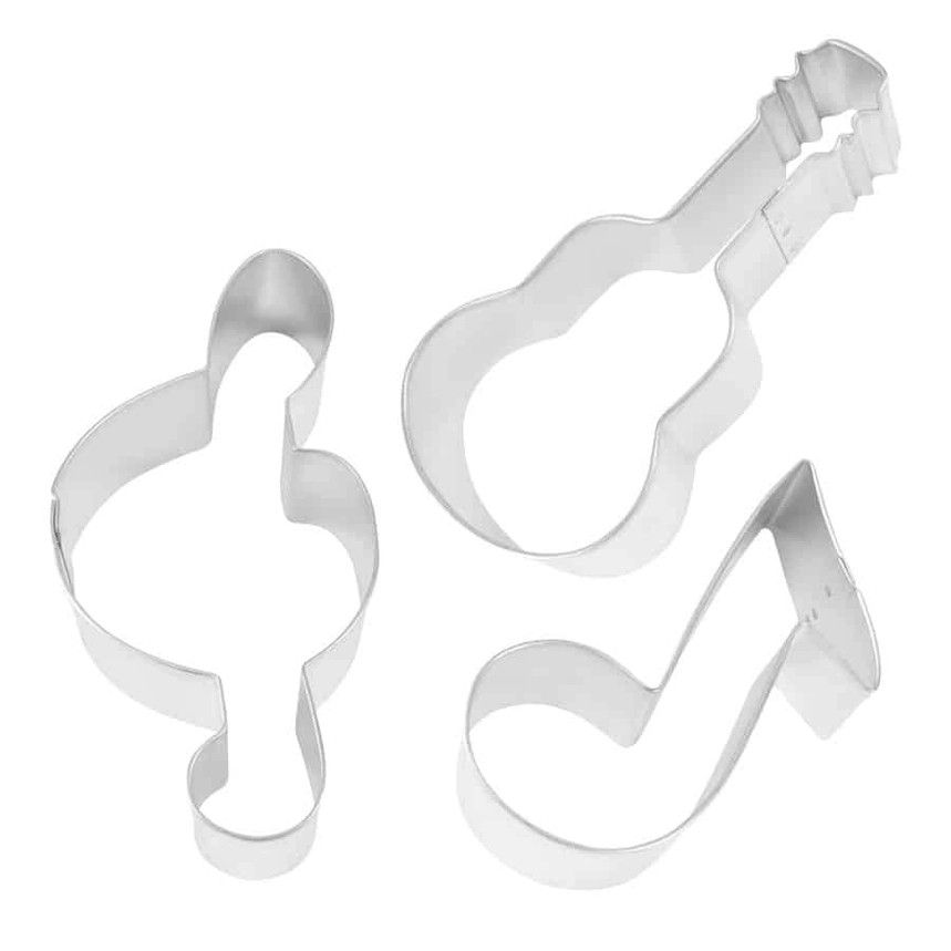 Music Note Cookie Cutter (3 pc. Set)
