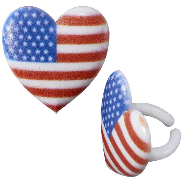 Love USA Rings Rings (12 ct)