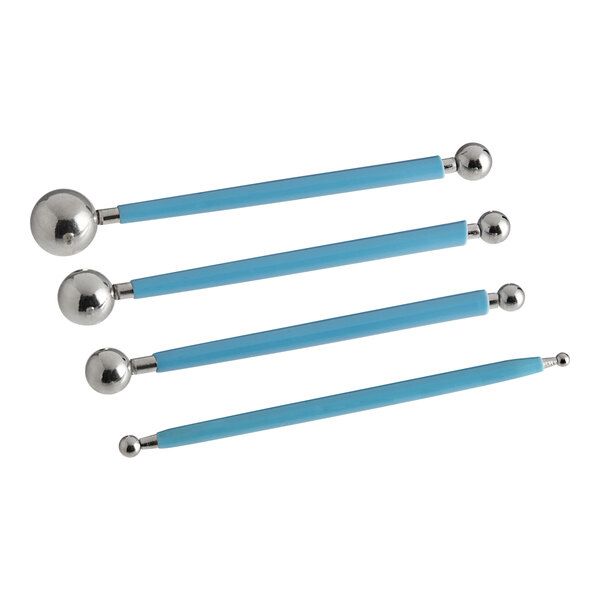 4 Piece - (2 Sided)  Modeling Ball Tool Set