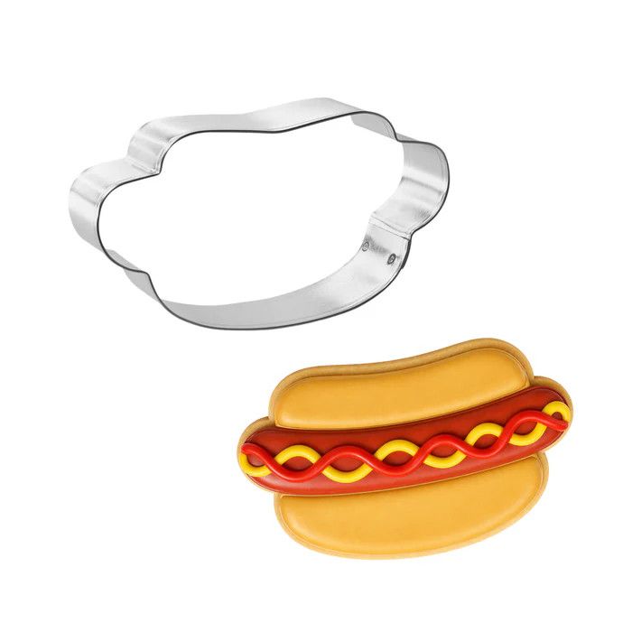Hot Dog Cookie Cutter (4")