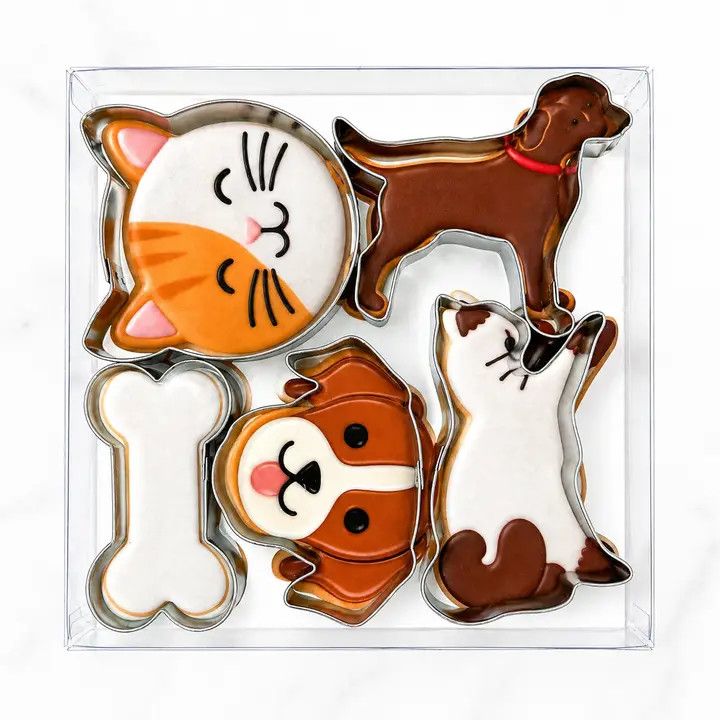 Dog &amp; Friends Cookie Cutter Set (5 pc)