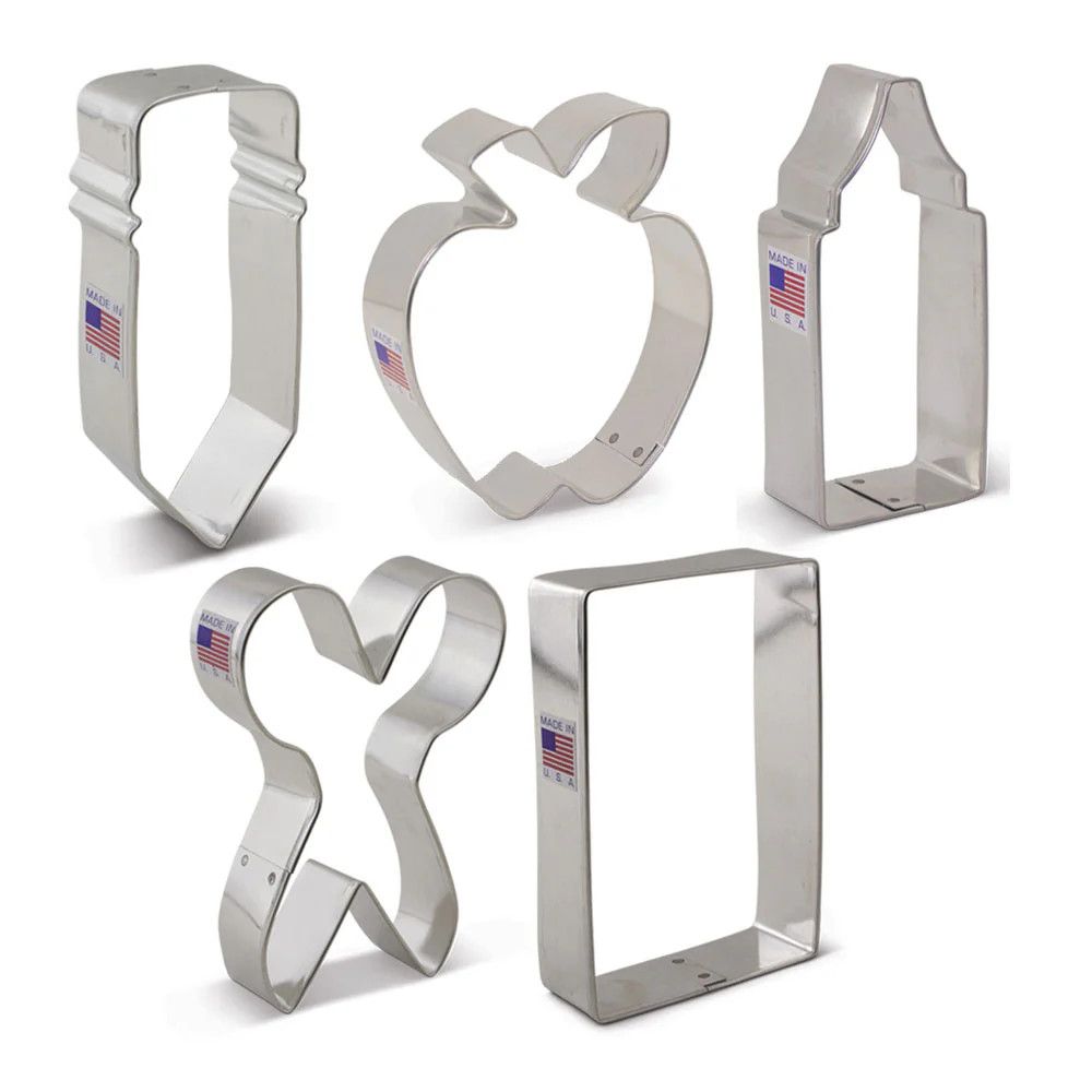 Back to School Cookie Cutter Set (7 pc)