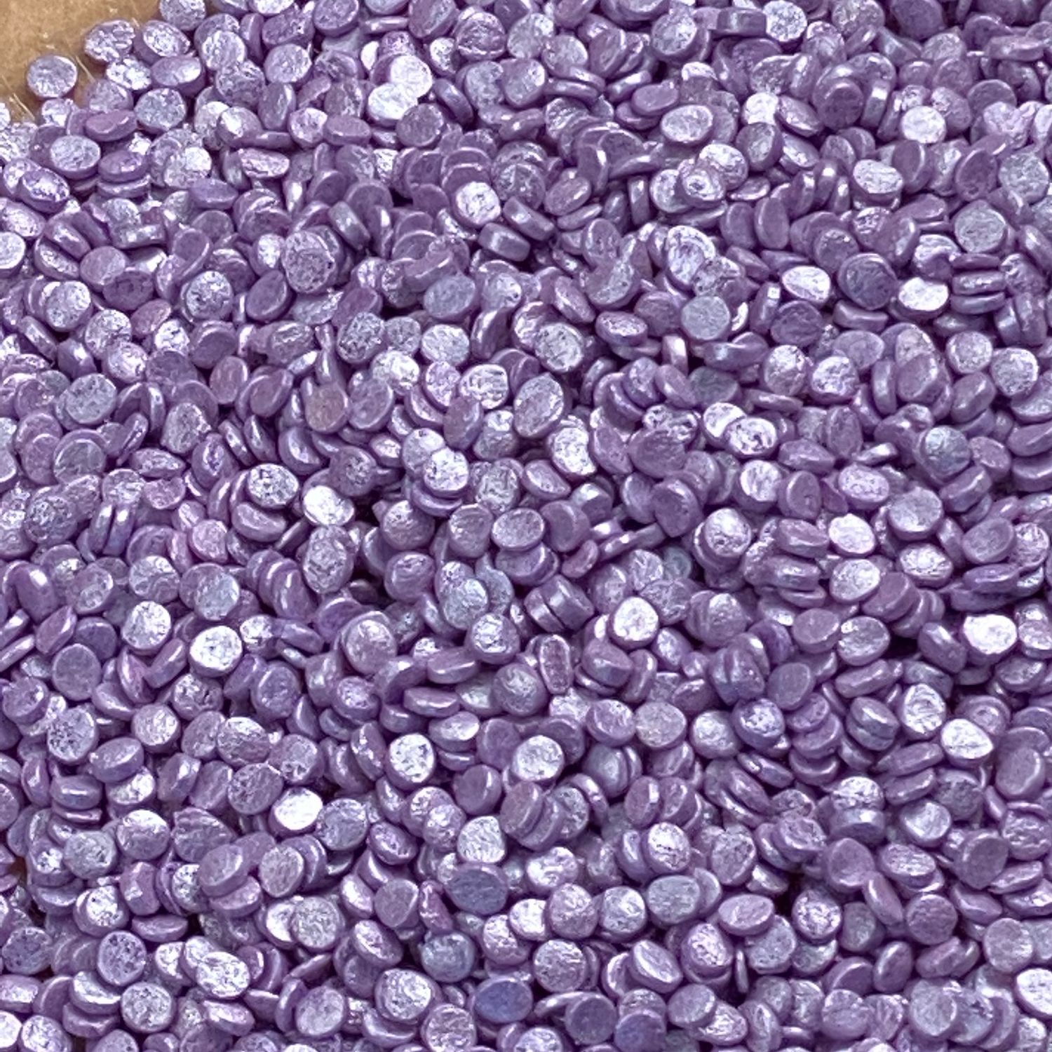 Pearl Purple Confetti Quins  - 4oz Bottle