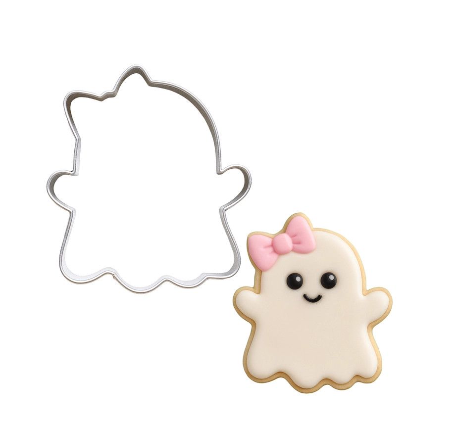 Spooky Cute Ghost w/Bow (3.75")