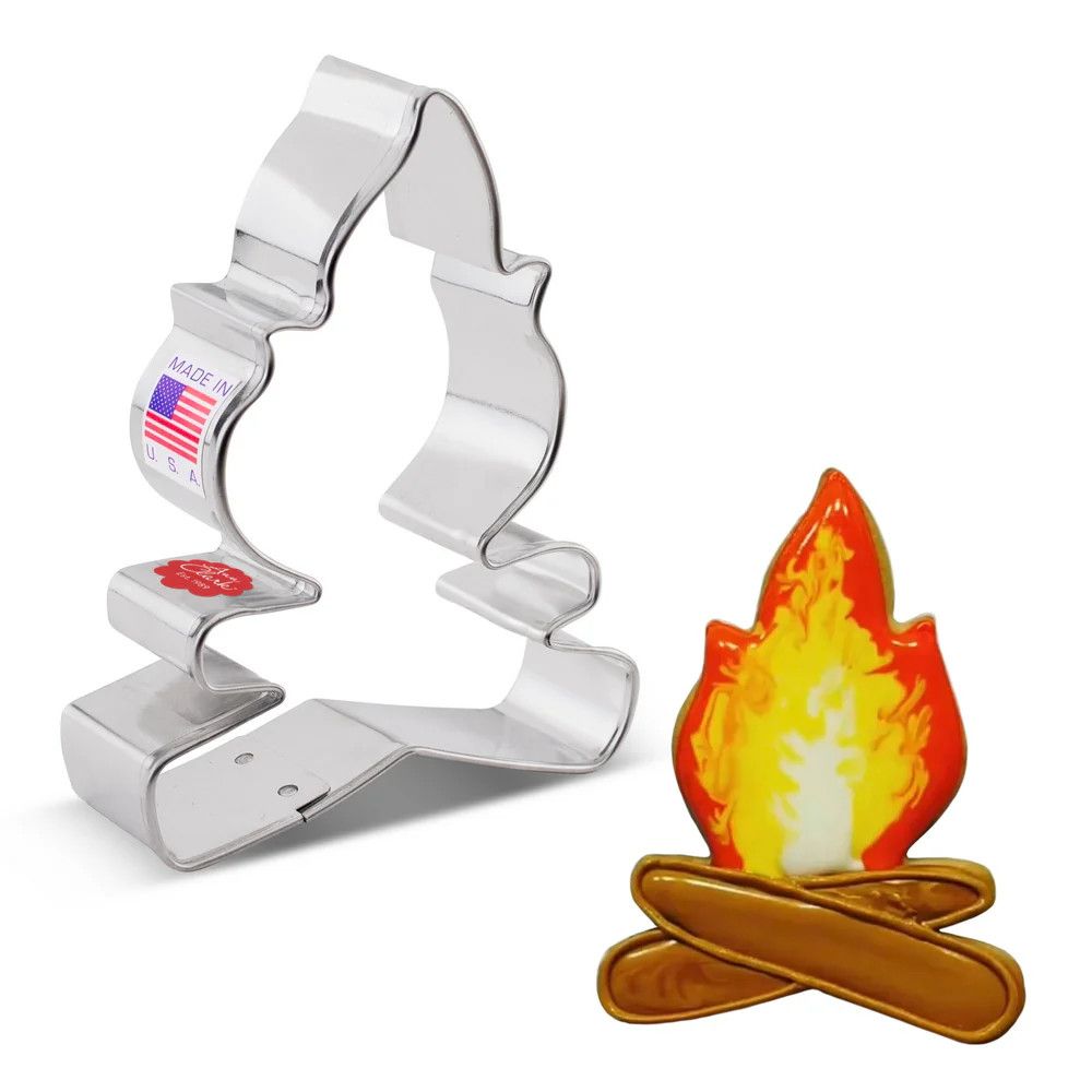 Campfire Cookie Cutter (4")