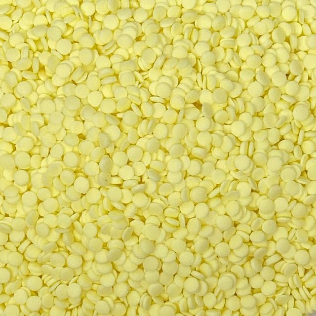 Pastel Yellow Confetti Quins - 4oz Bottle