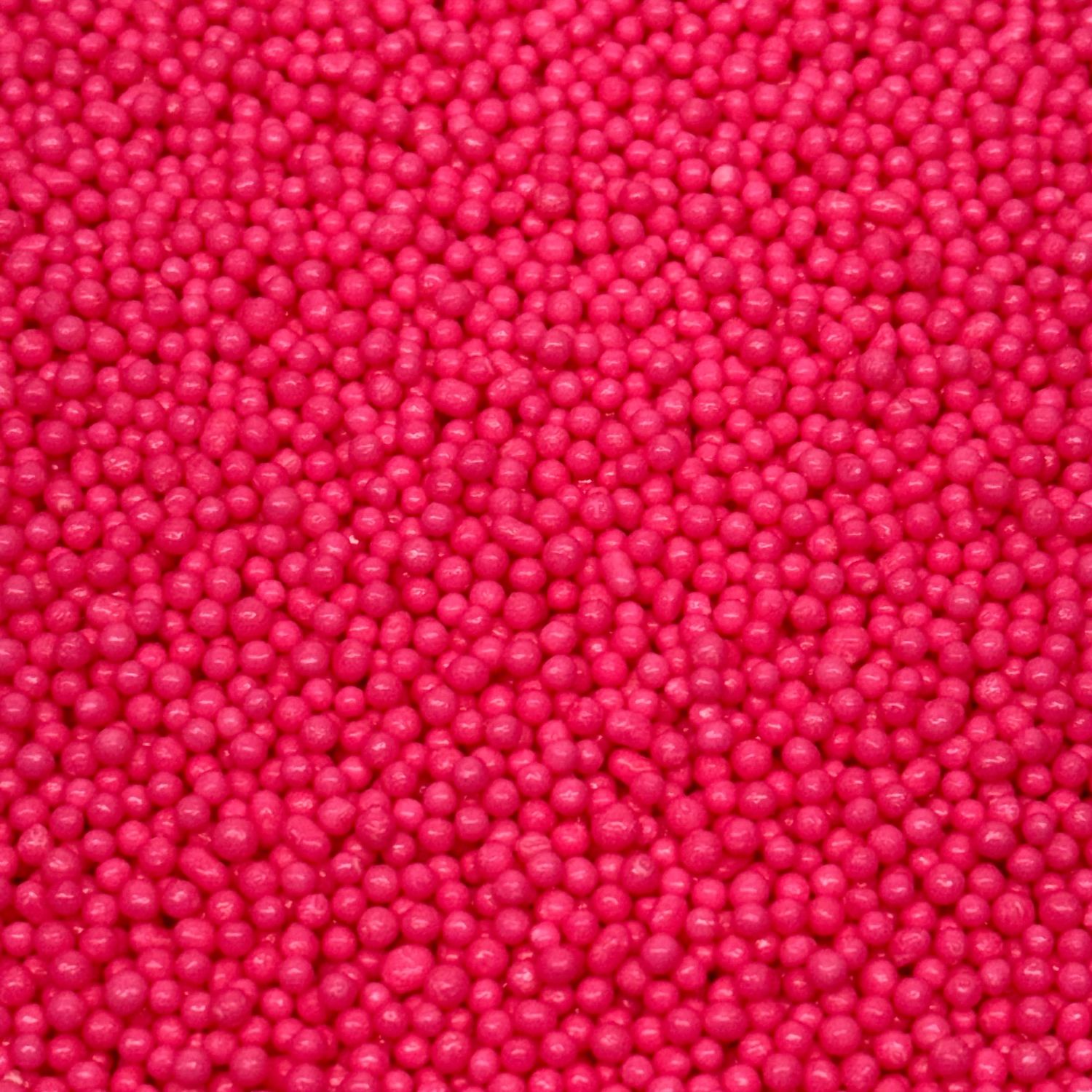 Hot Pink Sugar Beads (2mm)