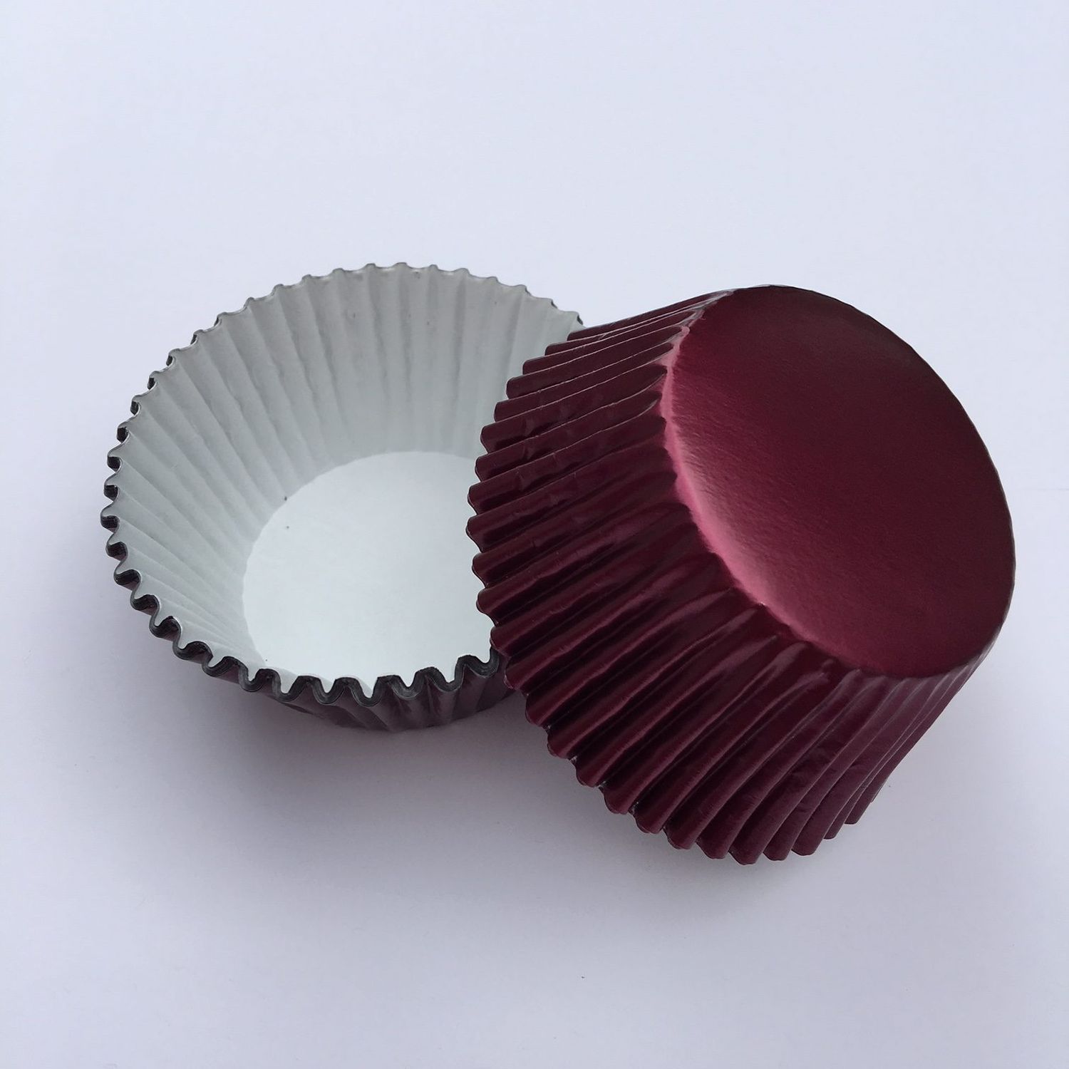 Foil Baking Cups (Burgundy) 24ct