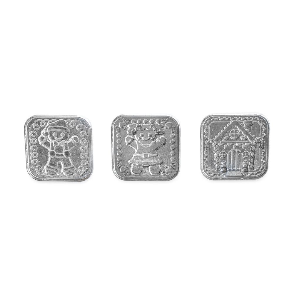 Gingerbread Cookie Stamps (Set of 3)
