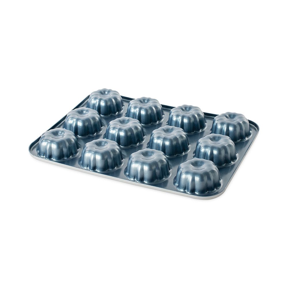 Mini Bundt Cupcake Pan (Blue)