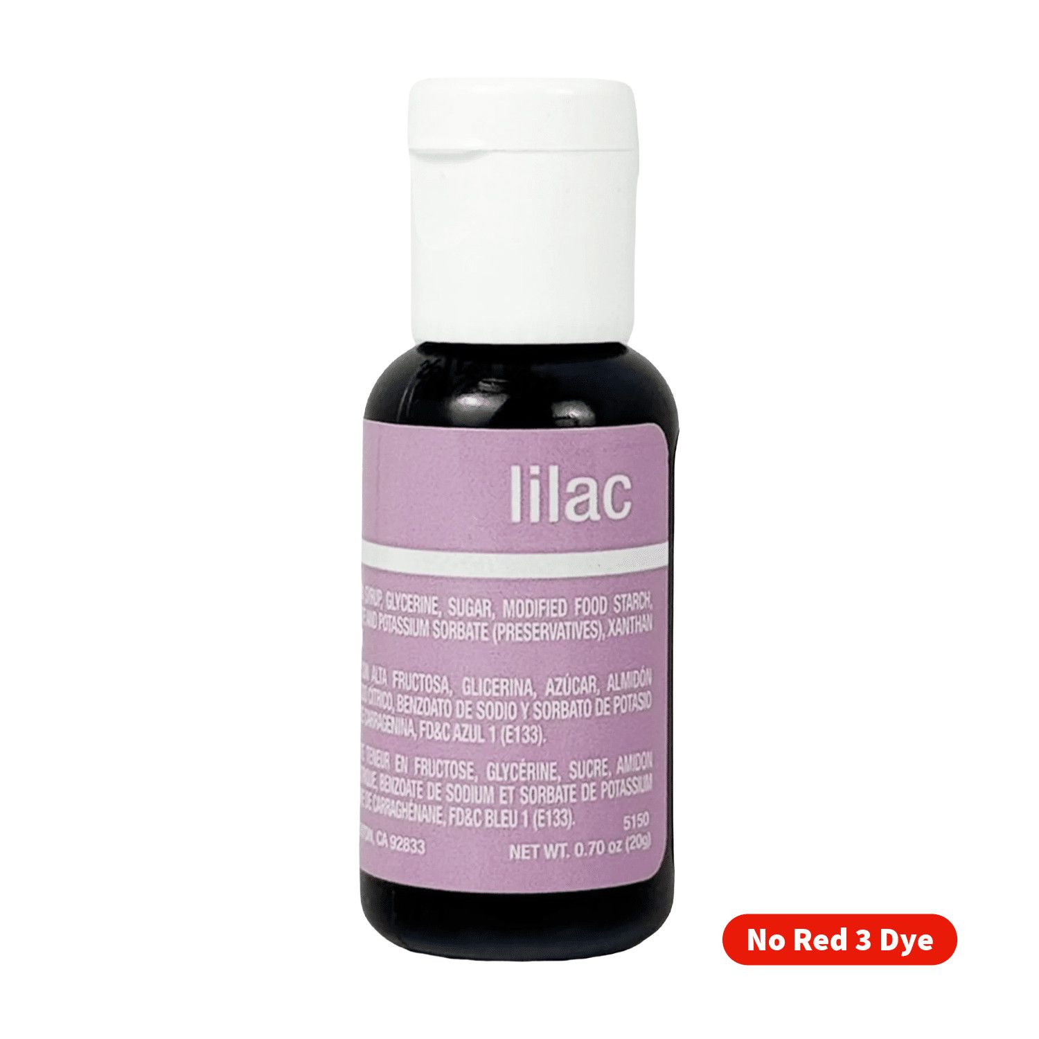 Lilac Chefmaster Liqua-gel (.70oz)