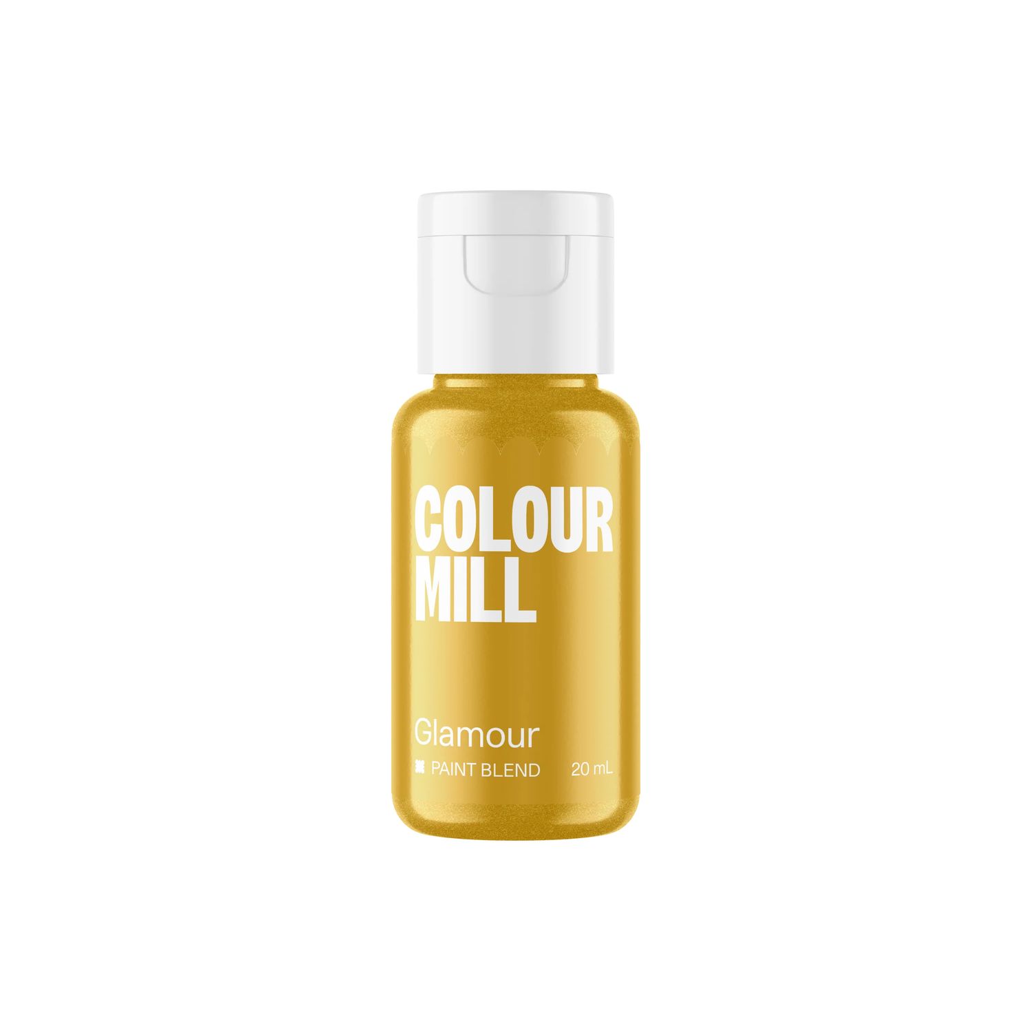 Edible Metallic Paint Blend - Glamour Gold (20ml)
