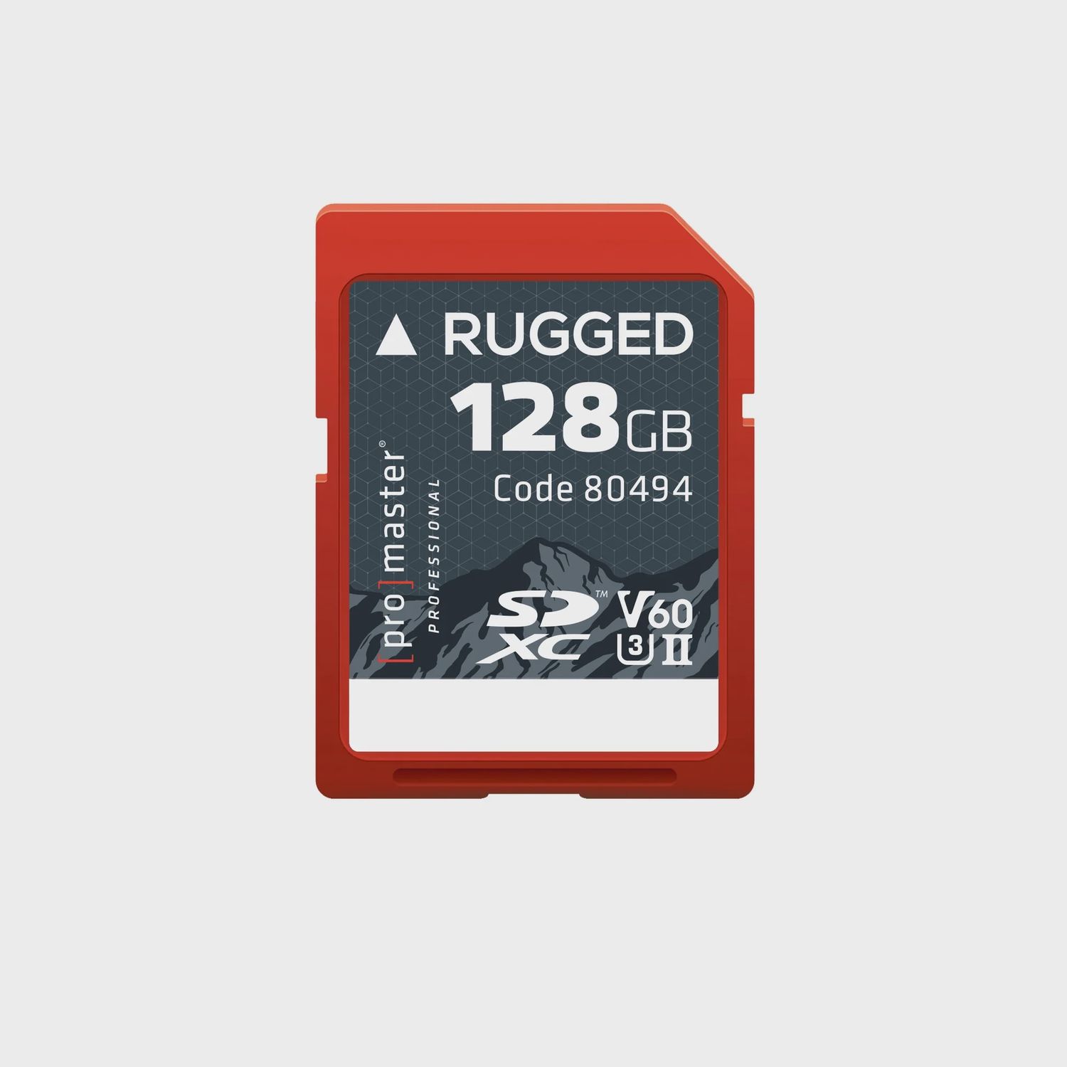SDXC 128GB Rugged™ UHS-II V60 Memory Card