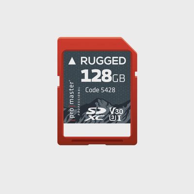 SDXC 128GB Rugged™ UHS-I V30 Memory Card