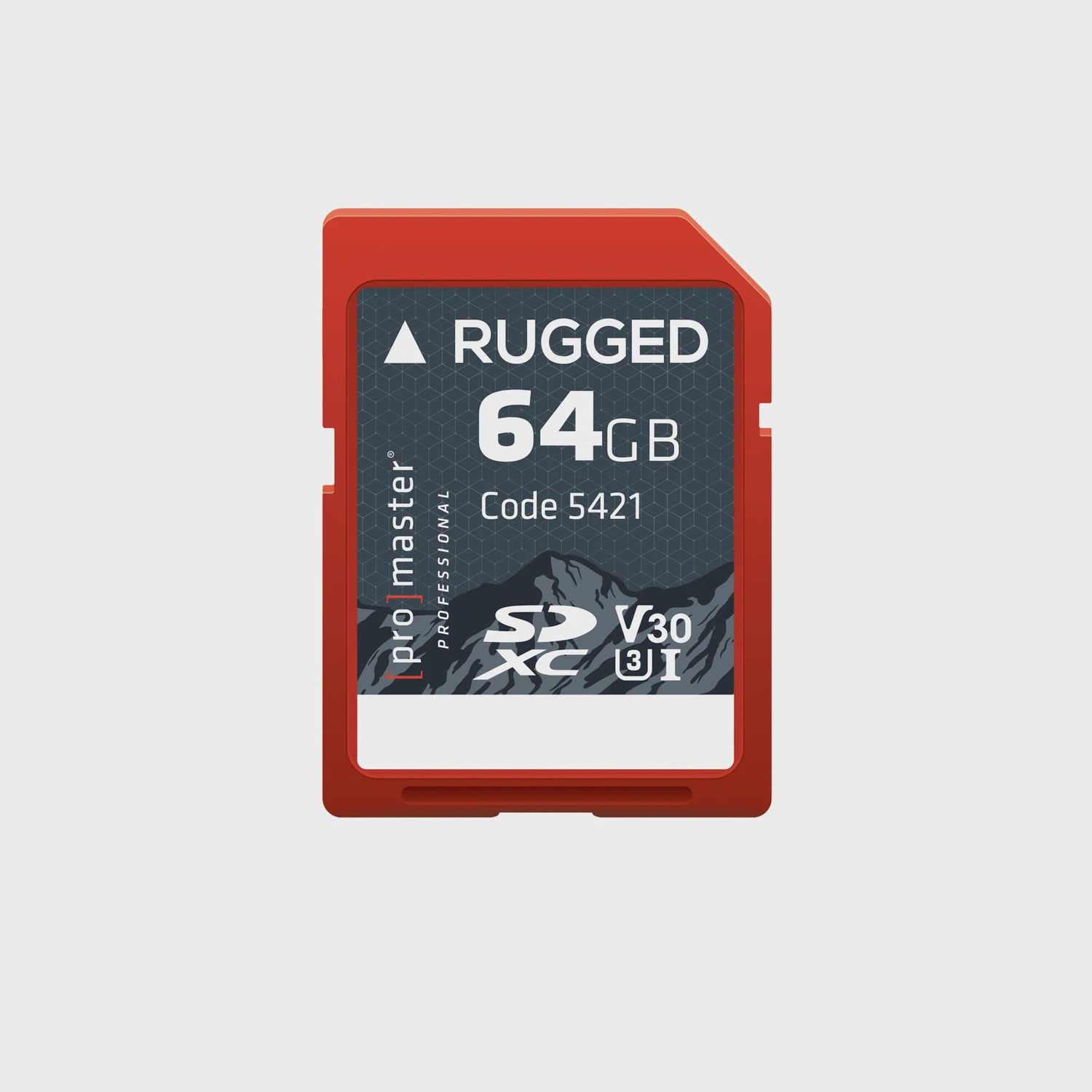 SDXC 64GB Rugged™ UHS-I V30 Memory Card