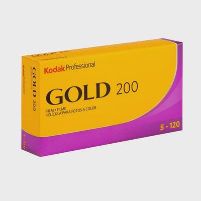GOLD 200 COLOR NEGATIVE FILM, 120 5 PACK