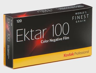 EKTAR 100 COLOR NEGATIVE FILM, 120 5 PACK