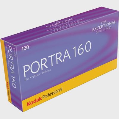 PORTRA 160 COLOR NEGATIVE FILM, 120 5 PACK