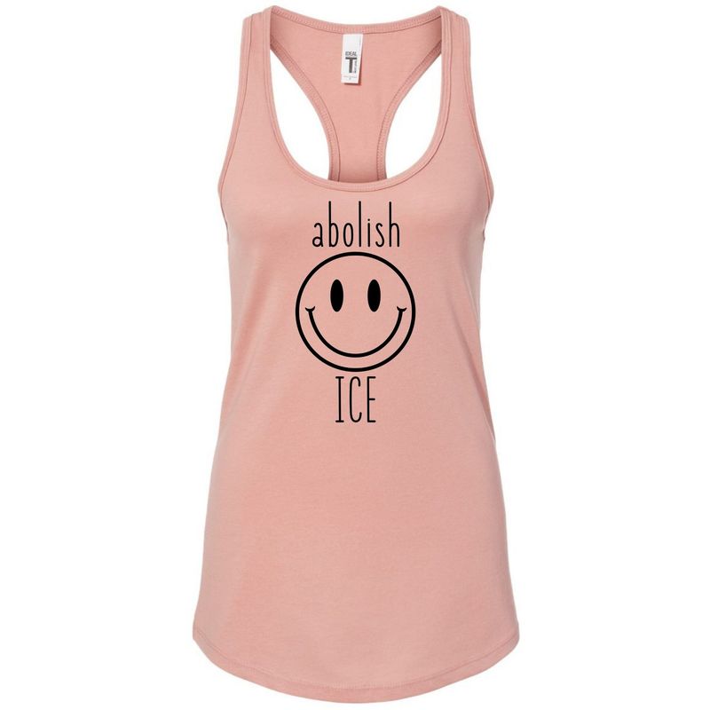 Abolish ICE Smiley Tank