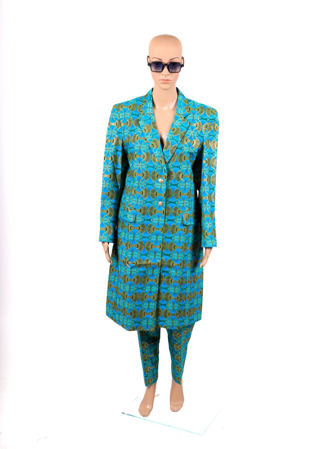 Ensemble tailleur veste longue