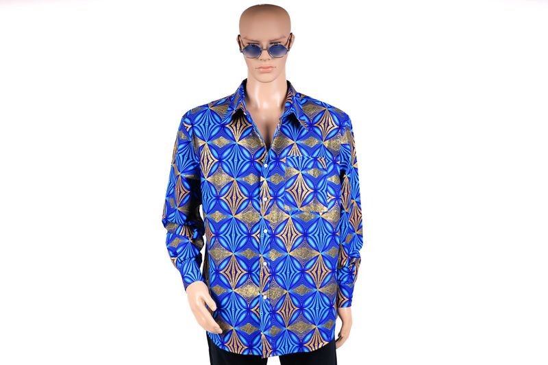 Chemise bleue