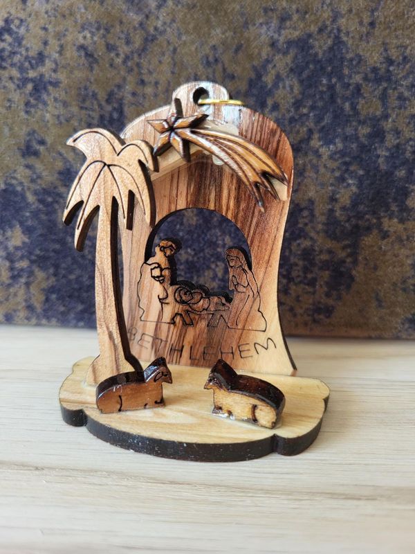 Nativité Fond Cloche 3D