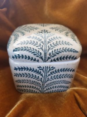 Bougie cire abeille contenant vintage Bougie cire abeille contenant vintage