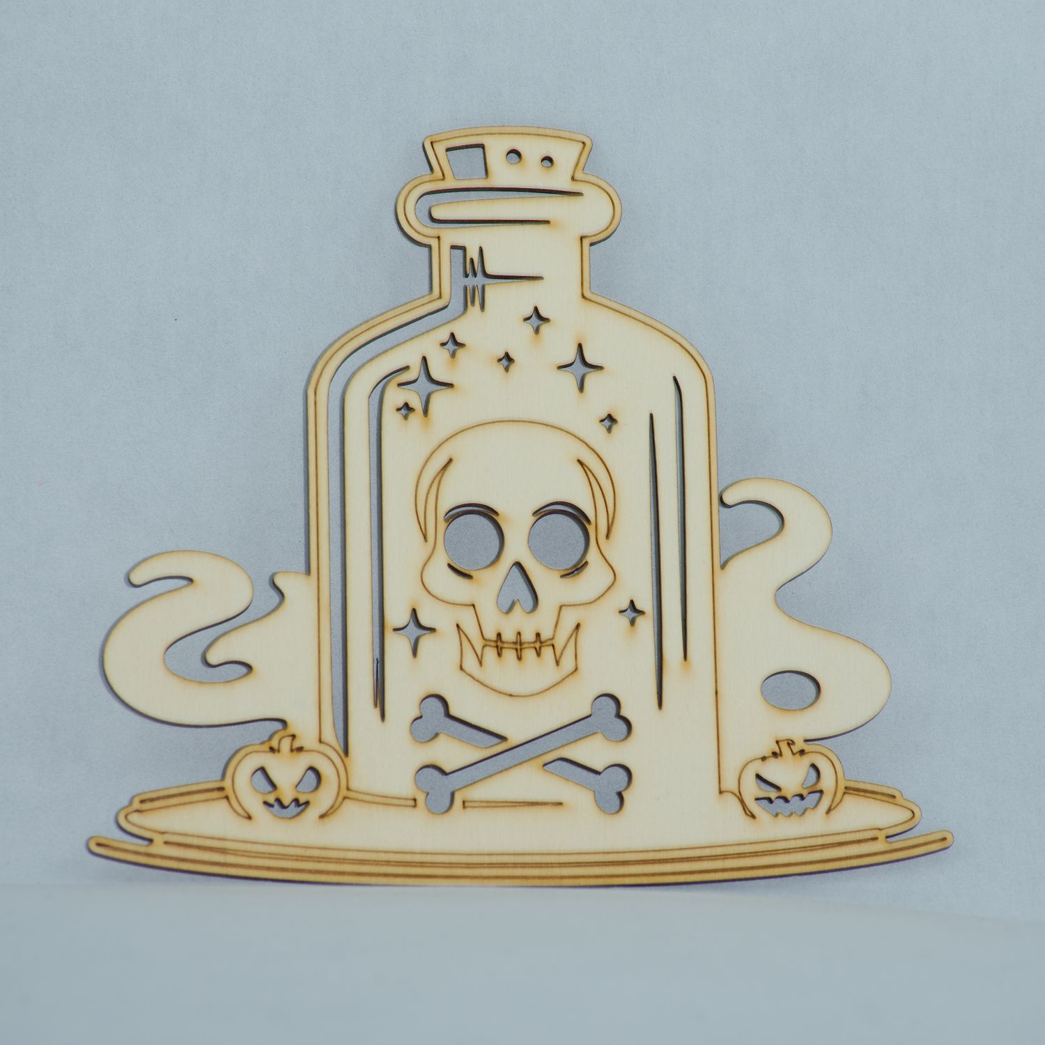 🎃 ZESTAW OZDÓB ZE SKLEJKI NA HALLOWEEN 👻