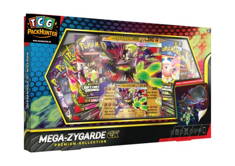 Pokemon Cards Mega-Zygarde Premium Kollektion DE