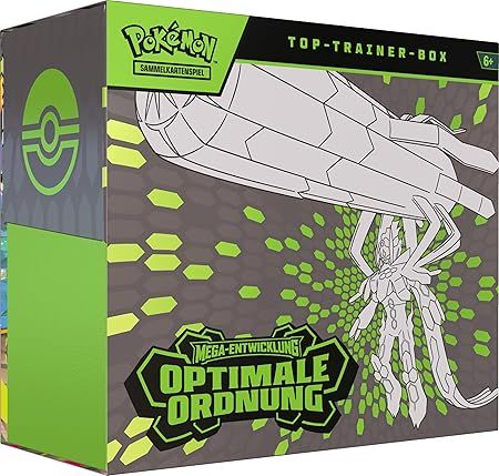 Pokemon Optimale Ordnung Top-Trainer-Box - Deutsch - & PackHunter Toploader - Sammelkartenspiel