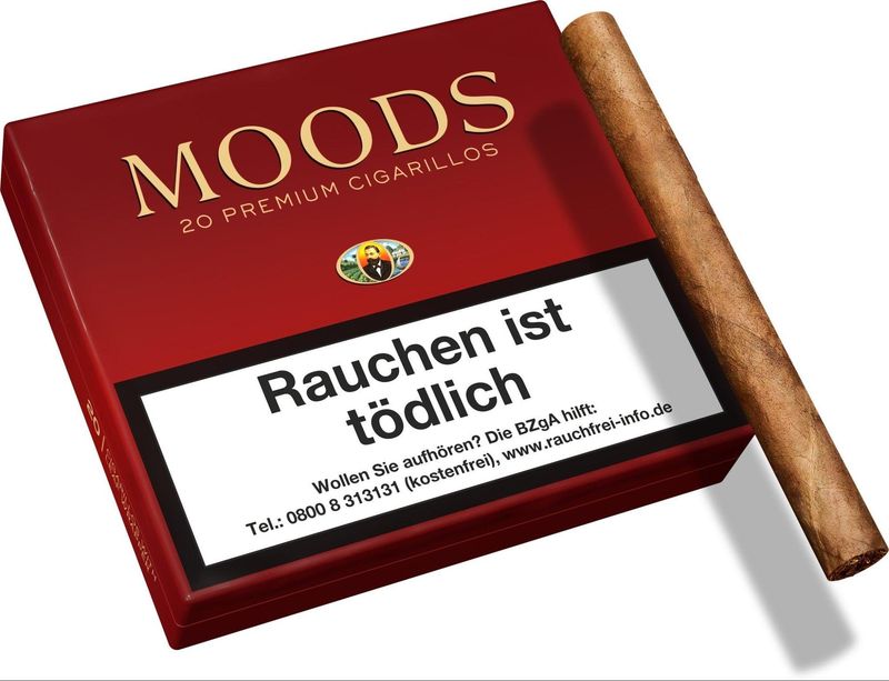 MOODS 20 Premium Cigarillos Filter