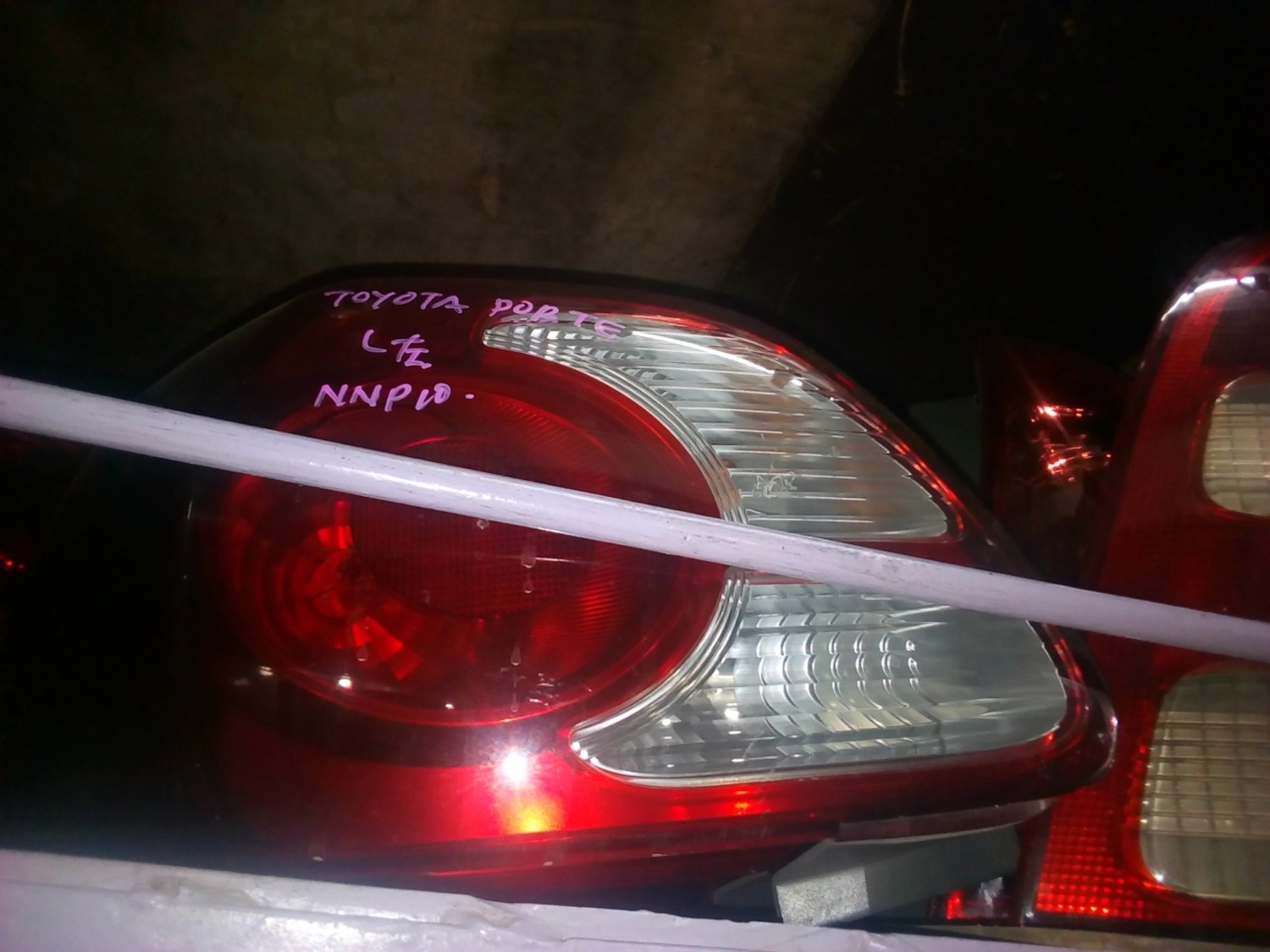 Toyota Porte Tail Light