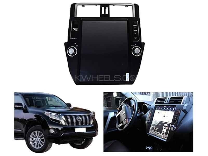 Toyota prado multimedia system Android GPS tesla style 13 inch