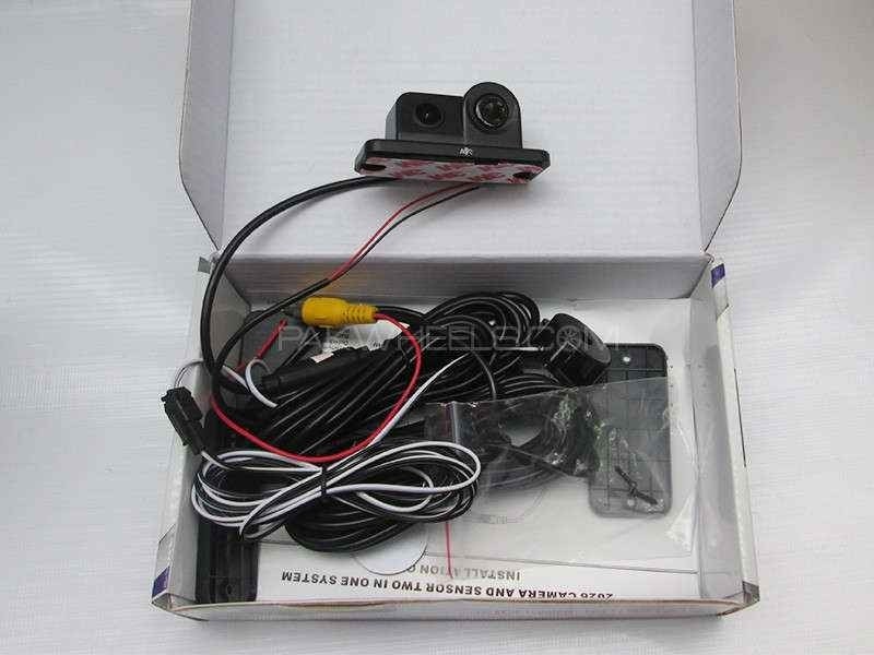 2 in 1 parking Asistance with camera and sensor